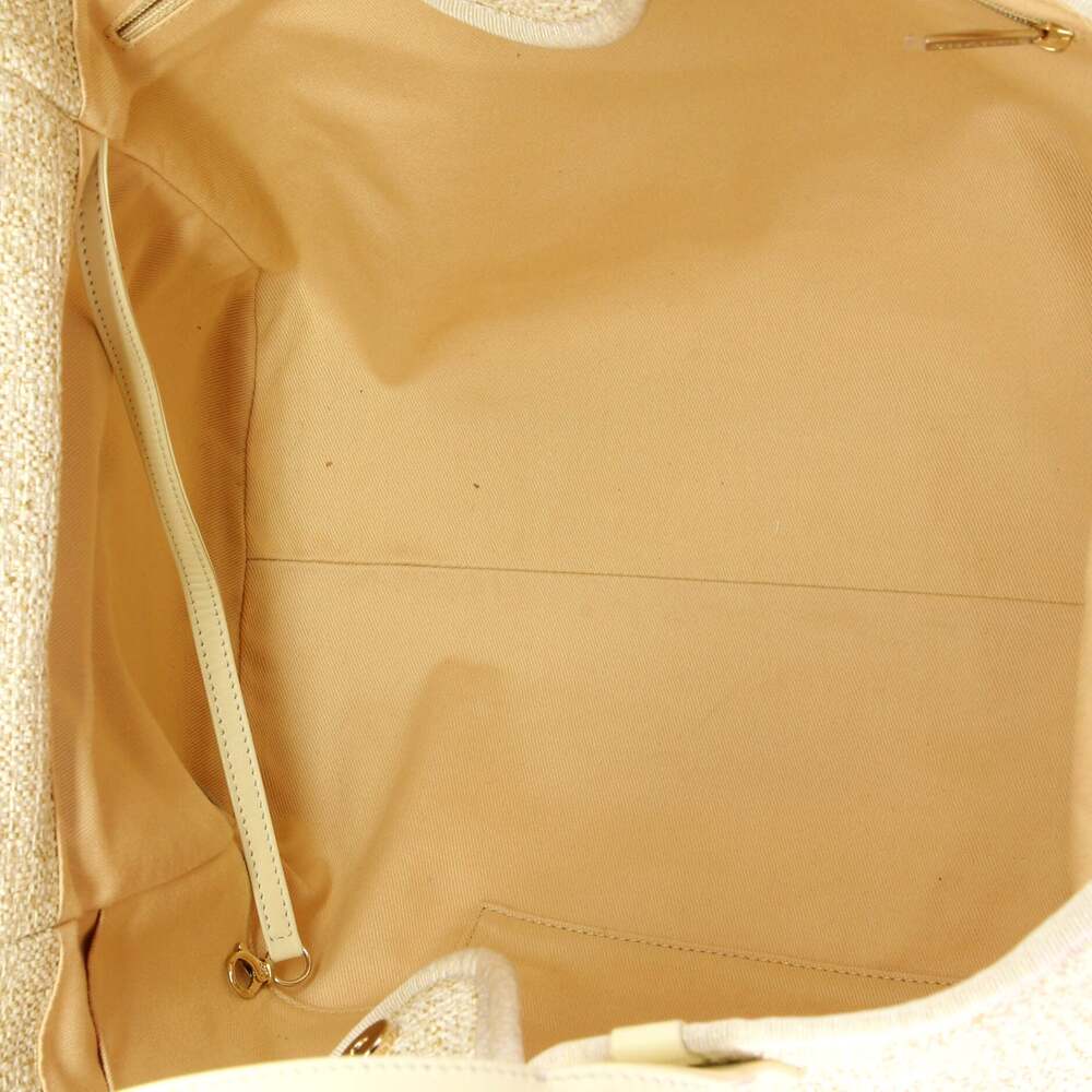 Chanel Deauville Tote Raffia With #253452C46B - Picture 5 of 6